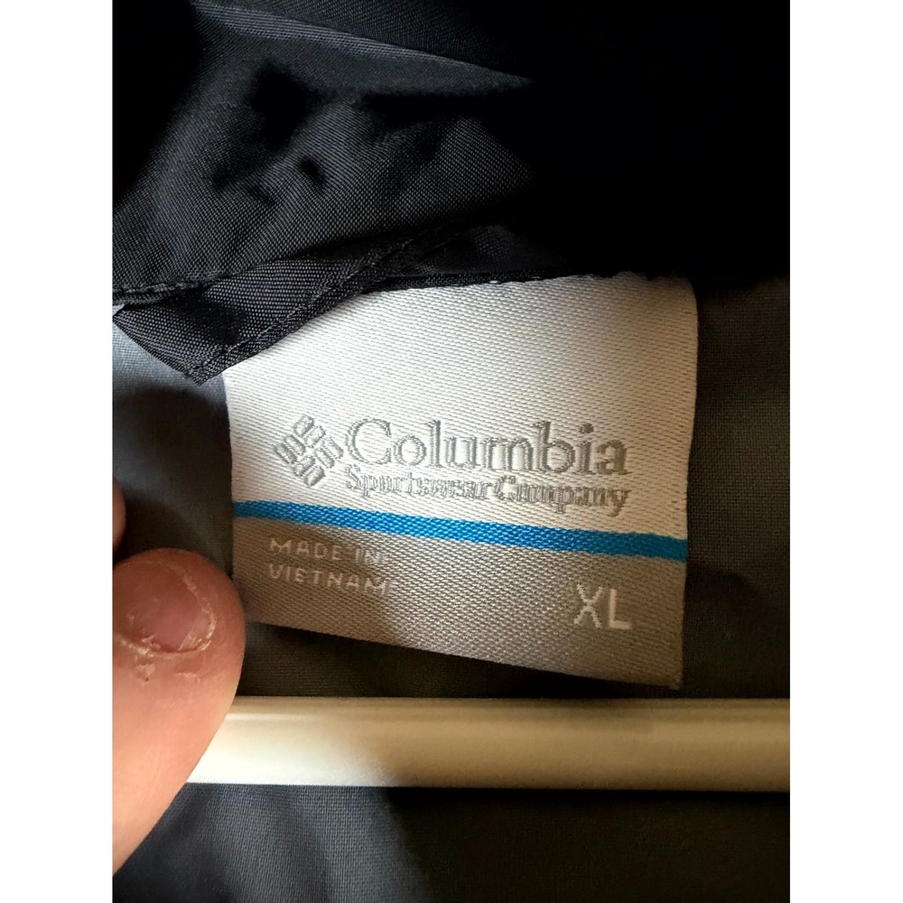Columbia Omni-Shield Switchback IV Jacket Womens XL Black Hooded Hiking‎ Zip Up - Picture 4 of 7
